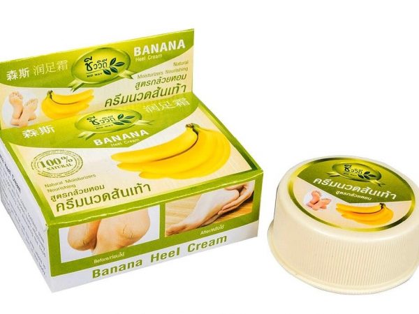 Крем питательный для ног, коленей и локтей с экстрактом Банана Bio Way Banana Massage Balm, 30 гр., Таиланд