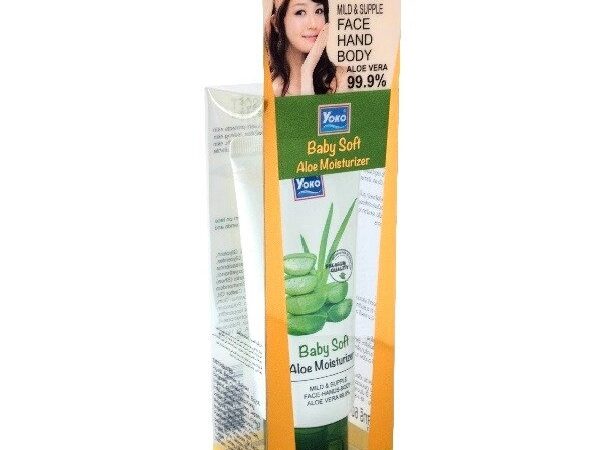 Крем с Алоэ Вера многофункциональный Yoko Baby Soft Aloe Vera Cream 99,9%, 60 мл. Таиланд