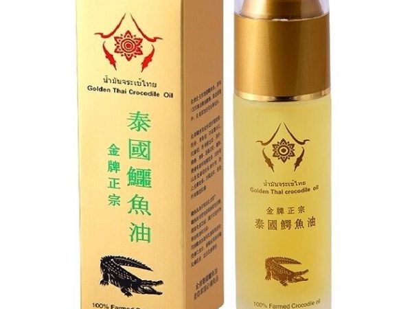 Крокодиловое масло Golden Thai Crocodile Oil, 60 мл., Таиланд