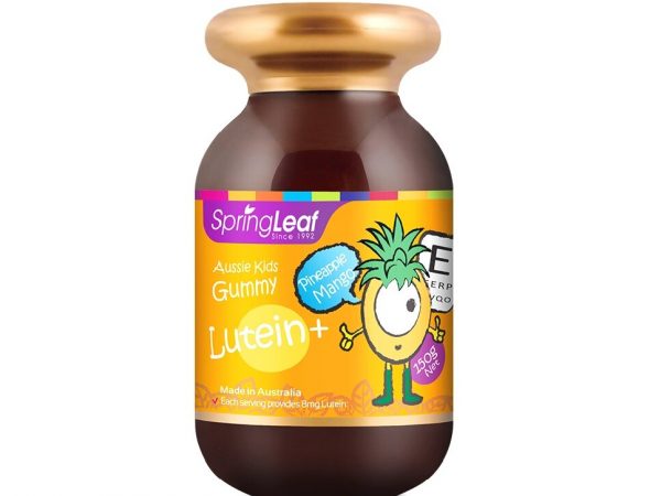 Лютеин для детей SpringLeaf Kids Lutein + 150g Gummy Pineapple Mango, 60 шт. Австралия