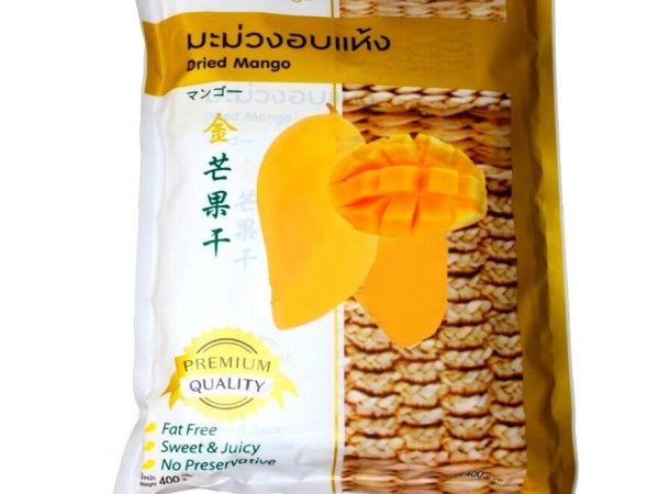 Манго сушеный Gold Dried Mango, 400 гр. Таиланд