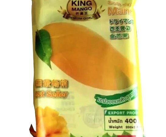 Манго сушеный King Mango Premium Quality Export Product, 400 гр. Таиланд
