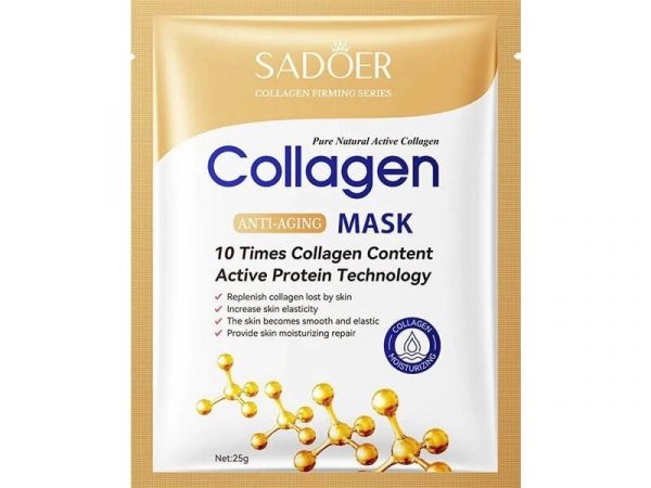 Маска для лица “Коллаген” Sadoer Collagen Anti-Aging Mask, 25 гр.
