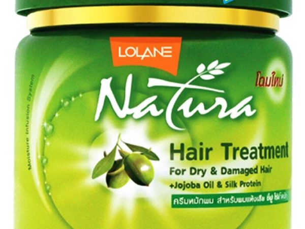 Маска для волос Lolane Natura с маслом Жожоба и Протеинами Шелка, 500 мл. Таиланд