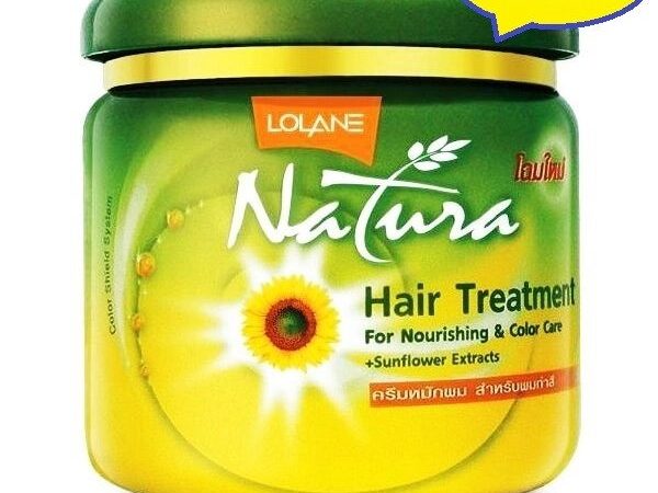Маска для волос Lolane Natura, с вытяжкой из семян подсолнечника и Про-Витамином B5, 250 мл. Таиланд