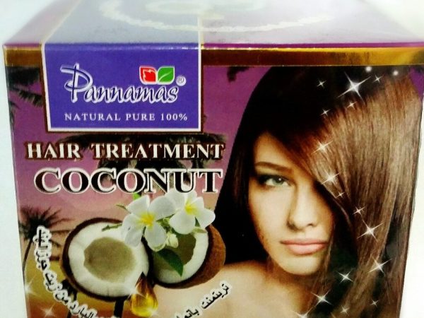 Маска для волос с кокосовым маслом холодного отжима Pannamas Hair Treatment Coconut 300 мл.