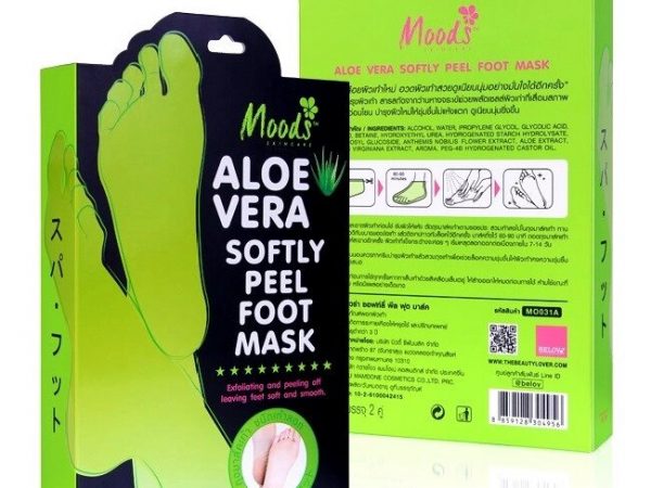 Маска-пиллинг для ног Moods Aloe Vera Softly Peel Foot Mask, Таиланд