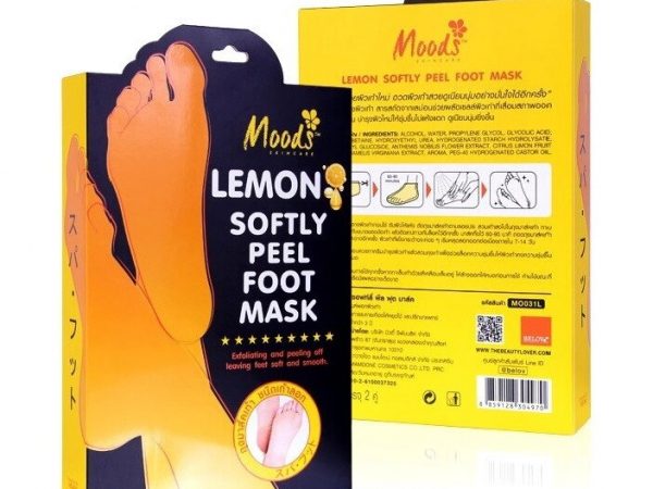 Маска-пиллинг для ног Moods Lemon Softly Peel Foot Mask, Таиланд