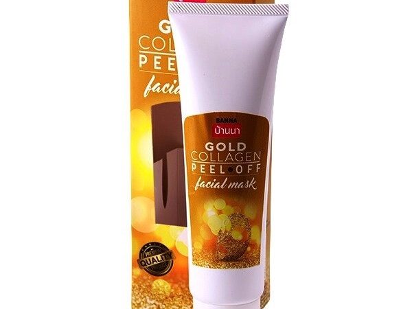 Маска-пленка с Биозолотом и Коллагеном Banna Gold Collagen Peel off Facial Mask, 120 мл., Таиланд