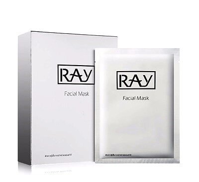 Маска увлажняющая для лица с Коллоидным Серебром Ray Facial Mask Silver, Таиланд