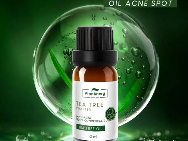 Масло чайного дерева от грибка ногтей и прыщей Plantnery Tea Tree Oil Acne Sport– 100% натуральное, 10 мл