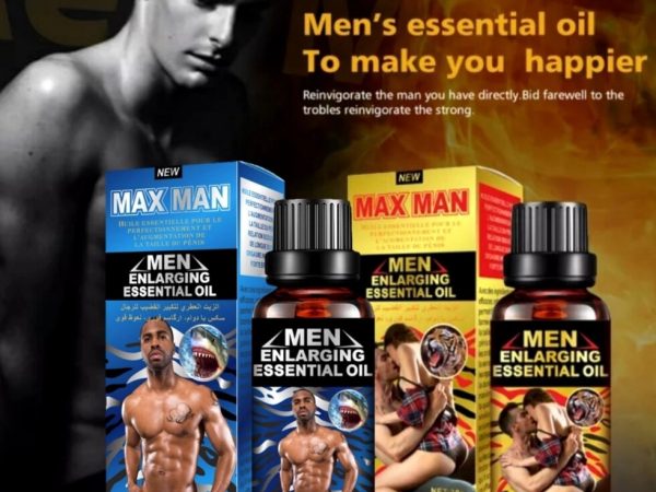 Масло эфирное для потенции Max Man Men Enlarging Essential Oil, 30 мл.