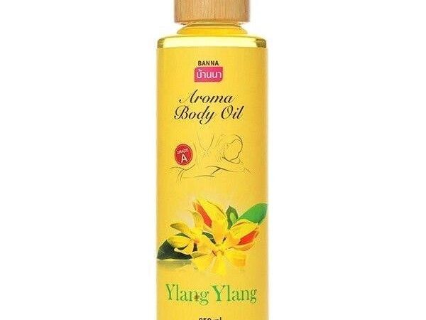 Массажное масло для тела Banna Aroma Body Oil Ylang Ylang, 250 мл., Таиланд