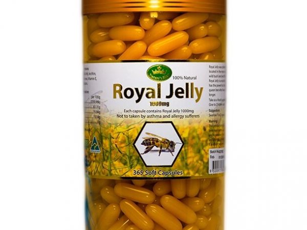 Маточное молочко в капсулах Royal Jelly King 1000 мг., 120 капсул, Австралия