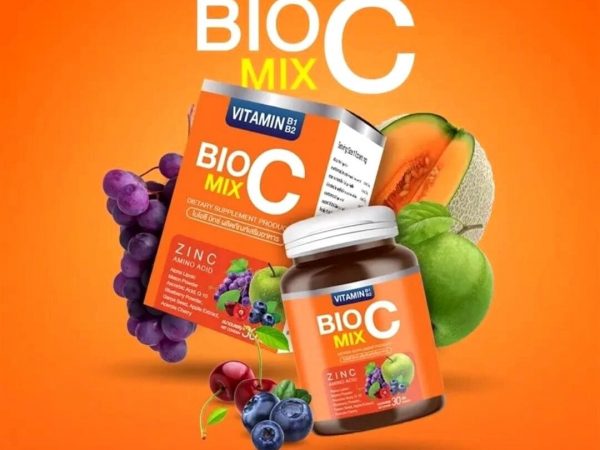 Мультивитаминный комплекс с Цинком BIO C Mix Plus Vitamin Alpha + Zinc, 30 капсул. Таиланд