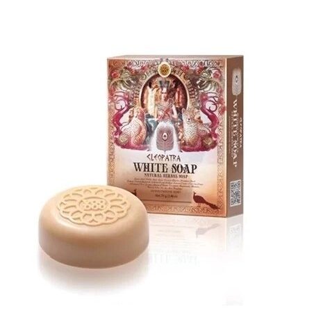 Мыло белое травяное Клеопатра VOODOO Cleopatra White Soap, 70 гр. Таиланд