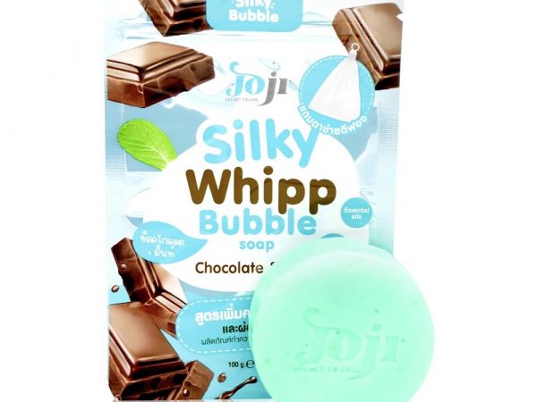 Мыло с мочалкой Шоколад + Мята JOJI Secret Young Silky Whipp Bubble Soap Chocolate & Mint, 100 гр., Таиланд