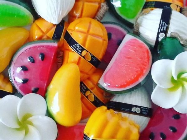 Мыло тайское фигурное фруктовое в ассортименте Fruit Soap, 120 гр., Таиланд
