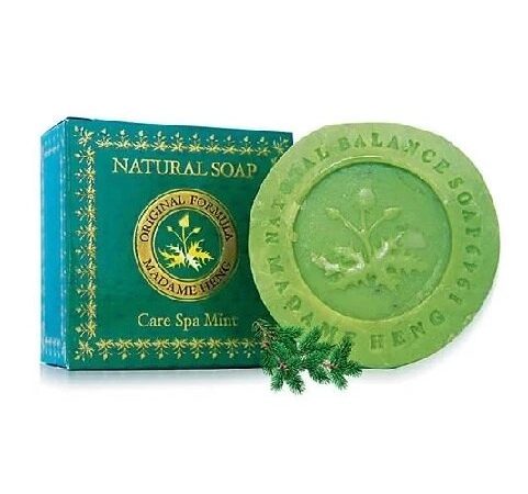 Мыло тайское натуральное " Мадам Хенг" с мятой  Madame Heng Care Spa Mint