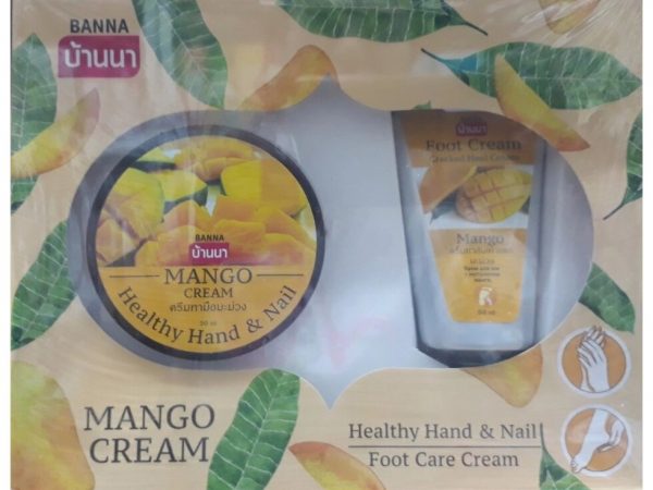 Набор подарочный Mango Cream, Foot care cream + Healthy Hand  Nail, Таиланд
