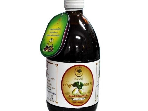 Натуральный 100% Сок Нони Buasri Noni Juice, 500 мл., Таиланд.