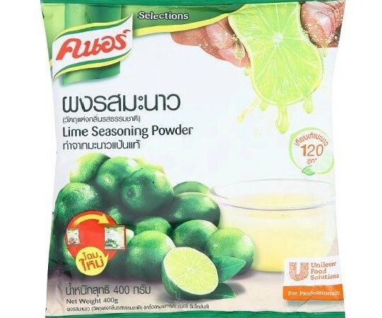 Натуральный сок Лайма в порошке Knorr Lime Seasoning Powder, Таиланд 400 гр.