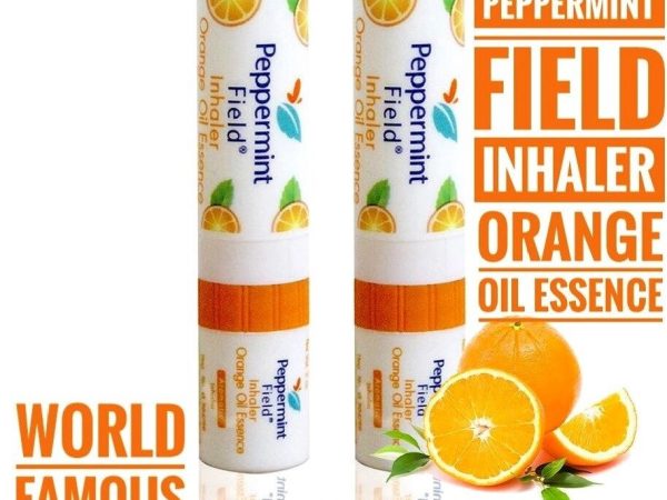 Назальный тайский ингалятор с маслом Апельсина Peppermint Pield Orange Oil Essence, 2 мл. Таиланд