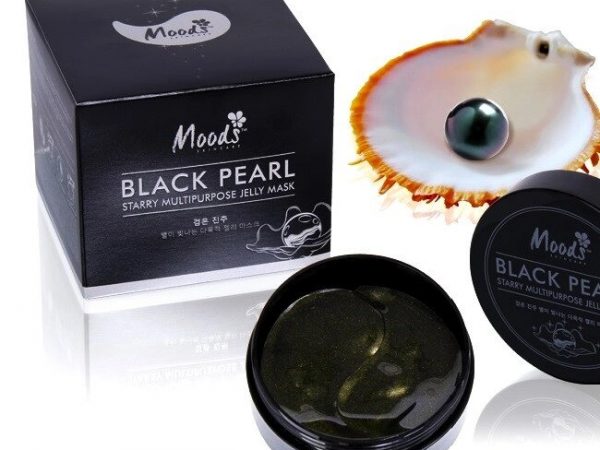 Патчи гидрогелевые с экстрактом Жемчуга Mood's Black Pearl Starry Multipurpose Jelly Mask, Таиланд