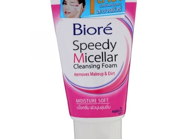 Пенка для очистки и удаления косметики Biore Speedy Micellar Removes Makeup  Dirt, Таиланд