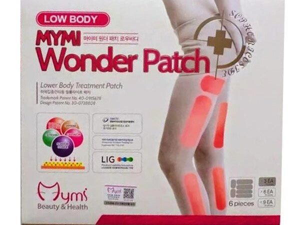 Пластыри для похудения для бедер и  ягодиц. 3*6 шт / Wonder Patch Mymi