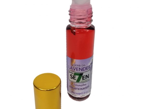 Роликовый ингалятор масляный с Лавандой Green Seven Lavender Herb Oil, Таиланд