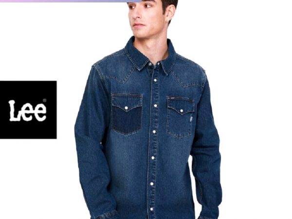 Рубашка мужская джинсовая Lee Reimagined Regular 101+ Denim, модель LE L2006104 (оригинал)