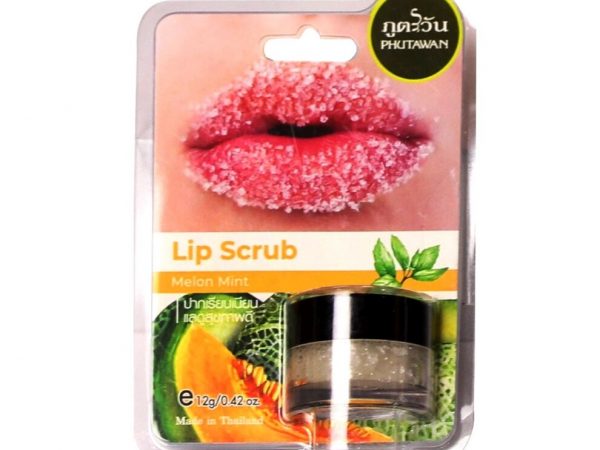 Сахарный скраб для губ Phutawan Lip Scrub, 12 гр. Таиланд (в ассортименте) MELON MINT