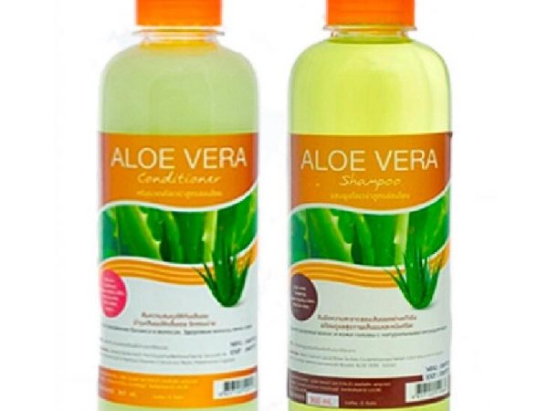 Шампунь + кондиционер для волос Алоэ Вера/ Aloe Vera shampoo + conditioner, Banna, Таиланд, 360+360 мл.