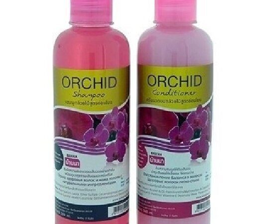 Шампунь + кондиционер для волос Орхидея / Orchid shampoo + conditioner, Banna, Таиланд, 360+360 мл.