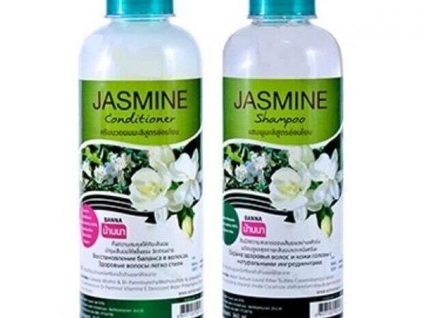 Шампунь + кондиционер для волос Жасмин / Jasmine shampoo + conditioner, Banna, Таиланд, 360+360 мл.