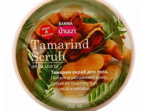 Скраб для тела ТАМАРИНД Banna 250 мл/ Banna Tamarind scrub 250 ml  Таиланд