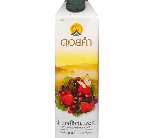 Сок  Ягодный микс 1л DOI KHAM MIX BERRY JUICE 100% 1000 ML