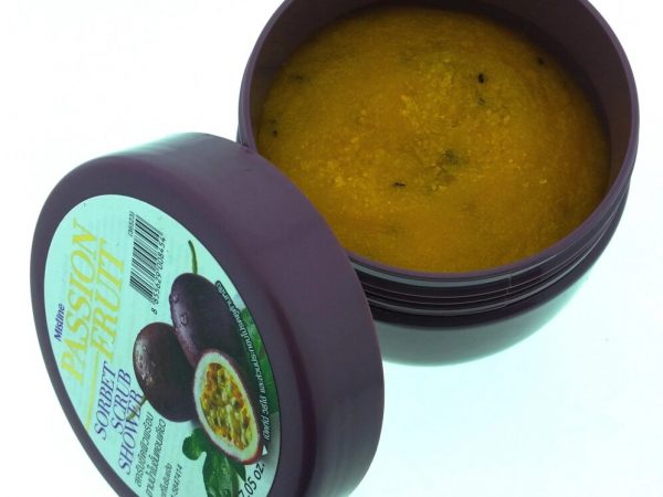 Сорбет-скраб для душа с Маракуйей Mistine Passion Fruit   Sorbet Scrub Shower, 200 мл., Таиланд