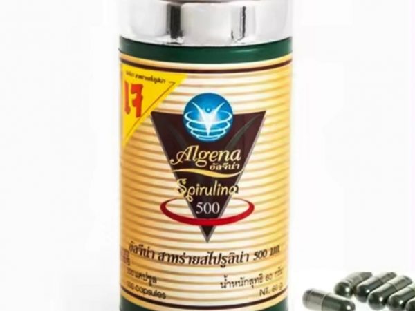 Спирулина Facy Algena Spirulina 500 mg. 100 капсул. Таиланд