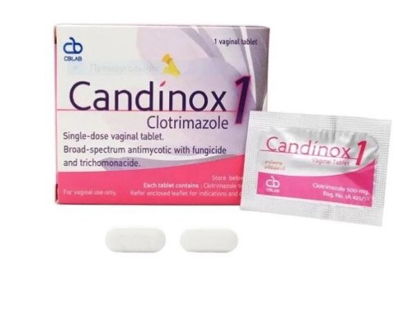 Средство от молочницы и хламидиоза Candinox 1 шт., Таиланд