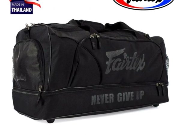 Сумка спортивная Fairtex Bag 2 Solid Tank, Таиланд Черный