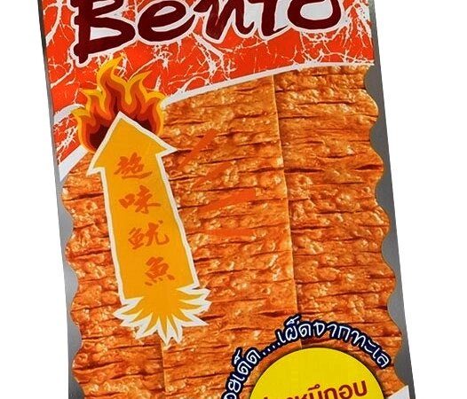 Сушеный острый кальмар-снек Bento Squid Seafood Snack, Таиланд (в ассортименте) Nampric Thai Original