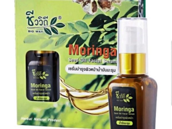 Сыворотка для лица от морщин с маслом Моринги Bio Way Moringa Seed Oil Facial Serum, Таиланд
