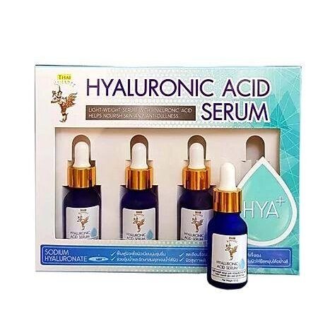 Сыворотка для лица с Гиалуроновой Кислотой Thai Kinaree Hyaluronic Acid Serum, 4 X 15 мл. Таиланд