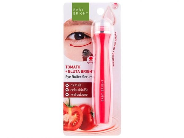 Сыворотка-роллер для кожи вокруг глаз с Томатом Baby Bright Tomato & Gluta Bright Eye Roller Serum