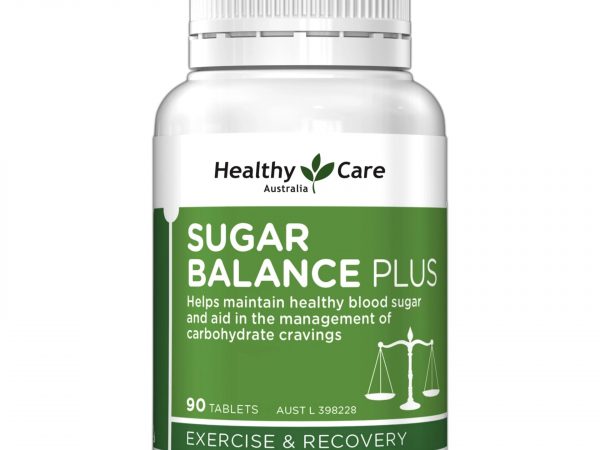 Таблетки для нормализации уровня сахара в крови Healthy Care Sugar Balance Plus, 90 таблеток. Австралия