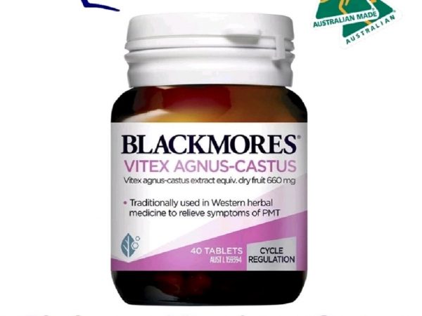 Таблетки обезболивающие при месячных, для нормализации цикла Blackmores Vitex Agnus Castus Women's Health 40 таблеток