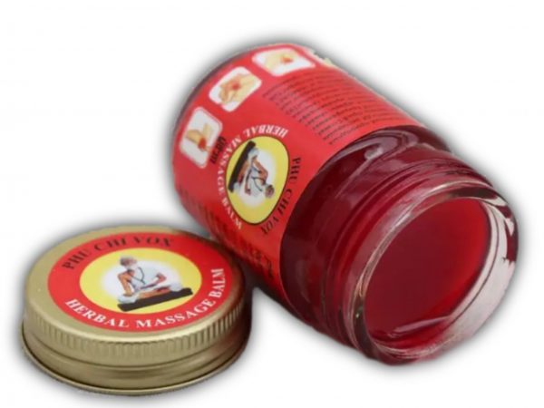 Тайский бальзам красный Phu Chi Vox Herbal Massage Balm Red, 50 мл.