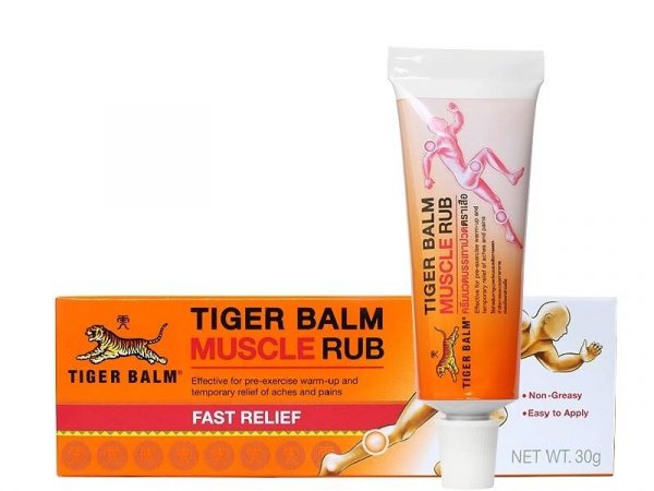 Тайский бальзам Тигровый для быстрого снятия мышечной боли Tiger Balm Muscle Rub, 30 гр. Таиланд